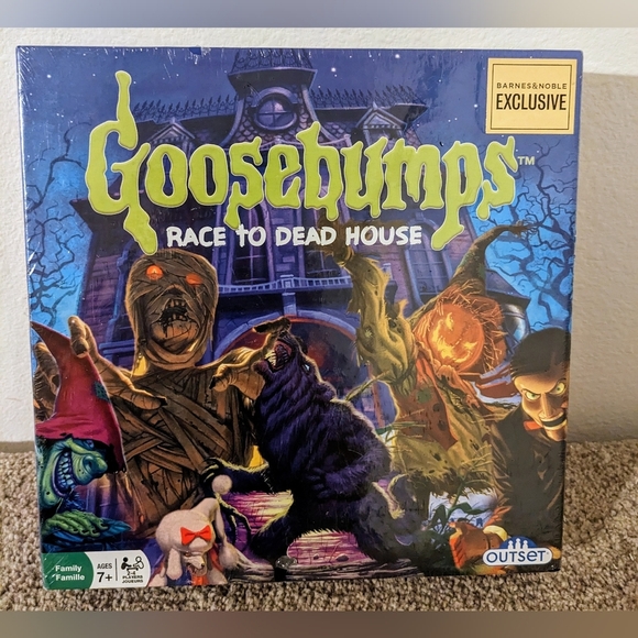 Goosebumps Race to Dead House Board Game Barnes & Noble‎ Exclusive - Picture 1 of 6